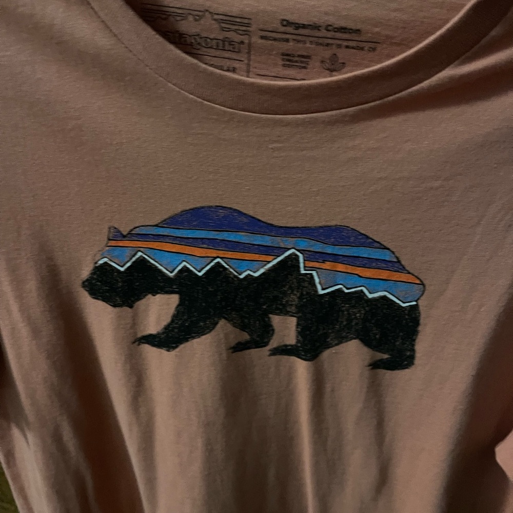 Patagonia Peach Bear Graphic Tee - Picture 2 of 2
